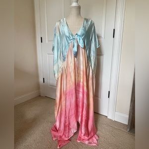 NWT Buddy Love satin caftan size small